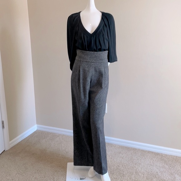 Emporia Armani Excellent Condition 4 SO CLASSIC high waist wide leg pants - Picture 1 of 11